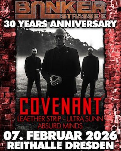 30 Jahre Bunker: COVENANT Flyer